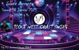 Soiree WCS le 18 janv 25 au polyd'or